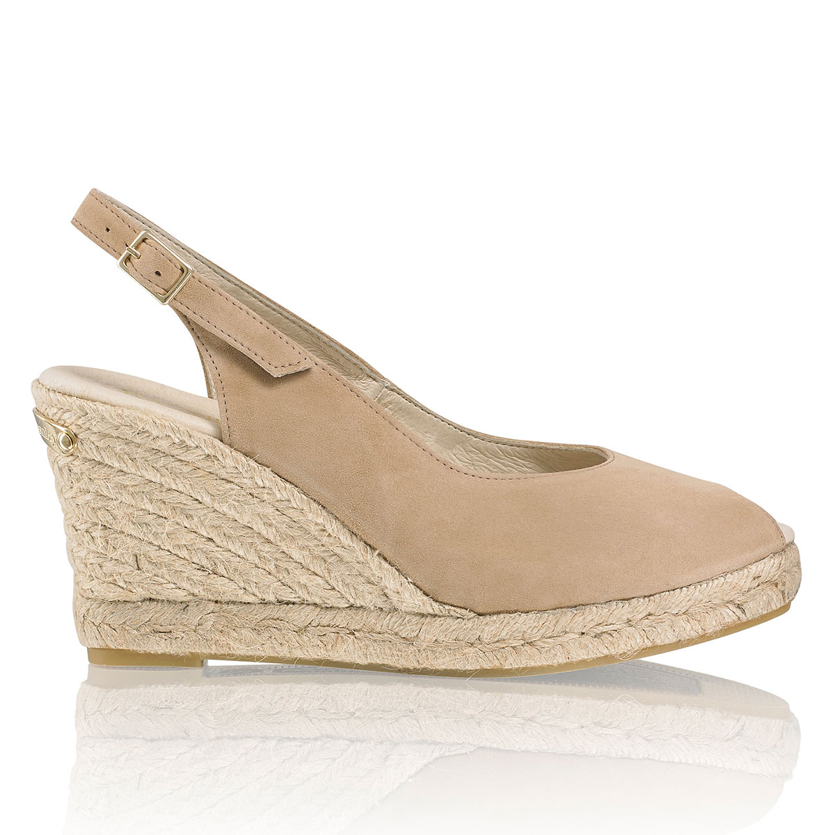 Russell & Bromley CANDYFLOSS Peep Toe Espadrille