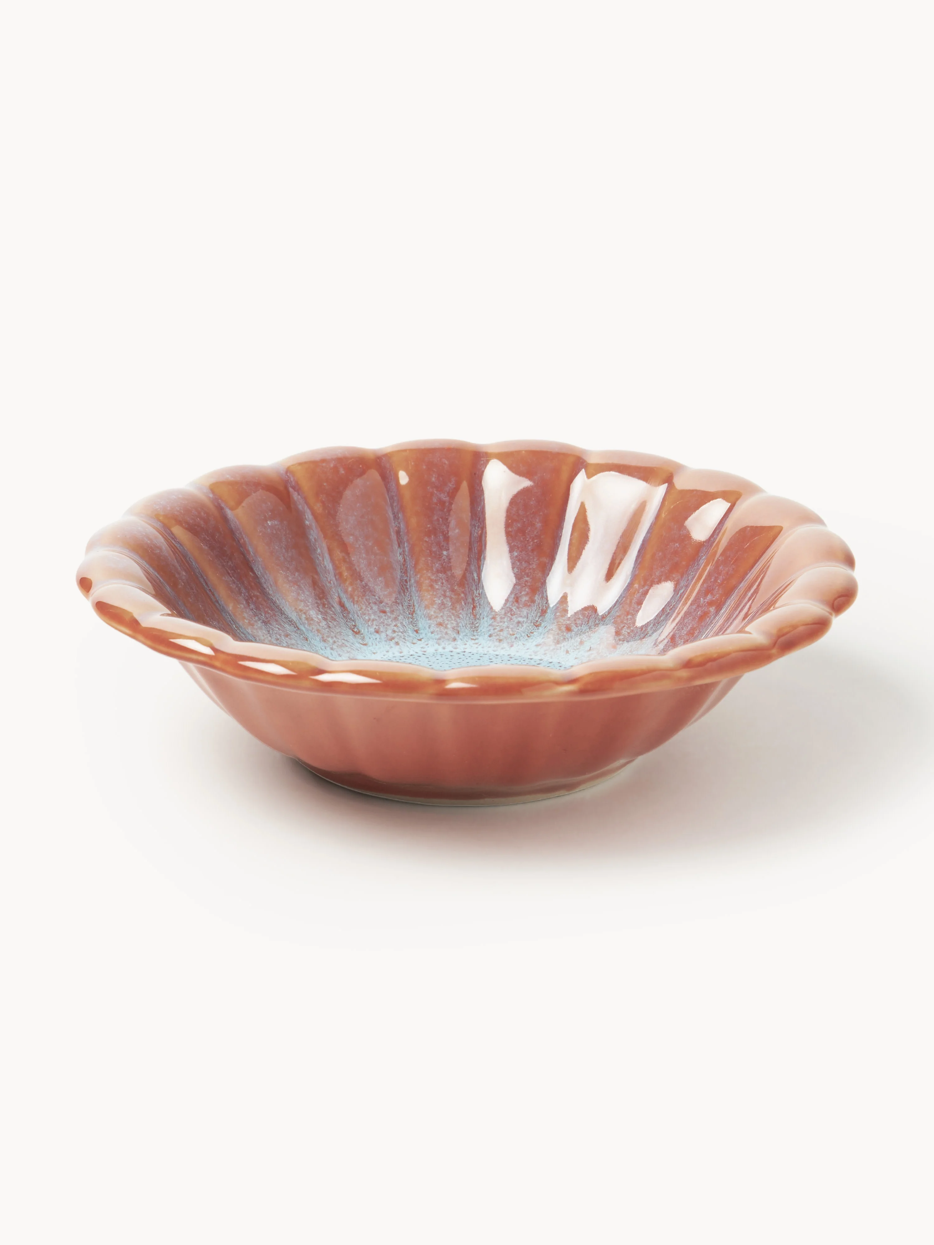 Handgefertigte Schalen Marguerite, 4er-Set