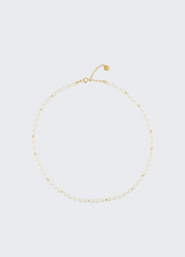Girocollo con perle