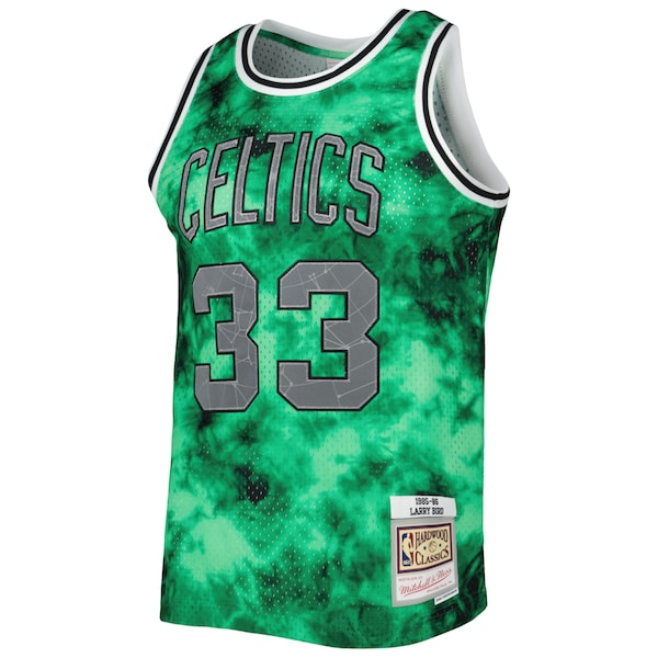 Larry Bird Boston Celtics 1985/86 Galaxy Swingman Jersey - Kelly Green
