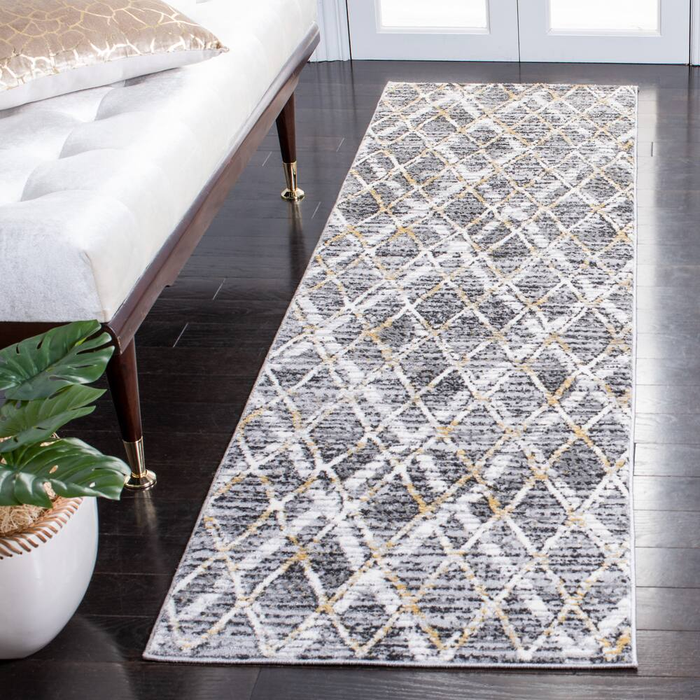 Safavieh Lagoon 515 Rug, Grey/Gold