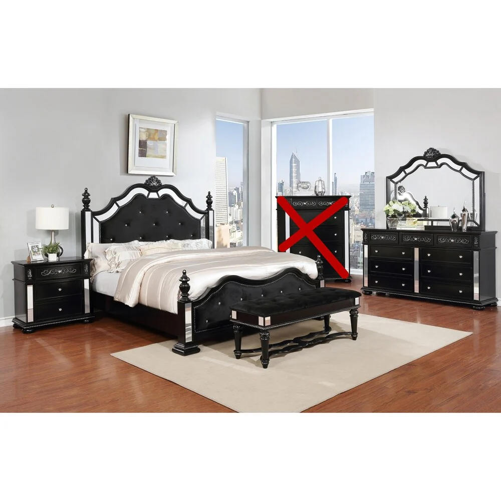 Gracewood Hollow Hayslip Upholstered Panel Queen/King Bedroom Set