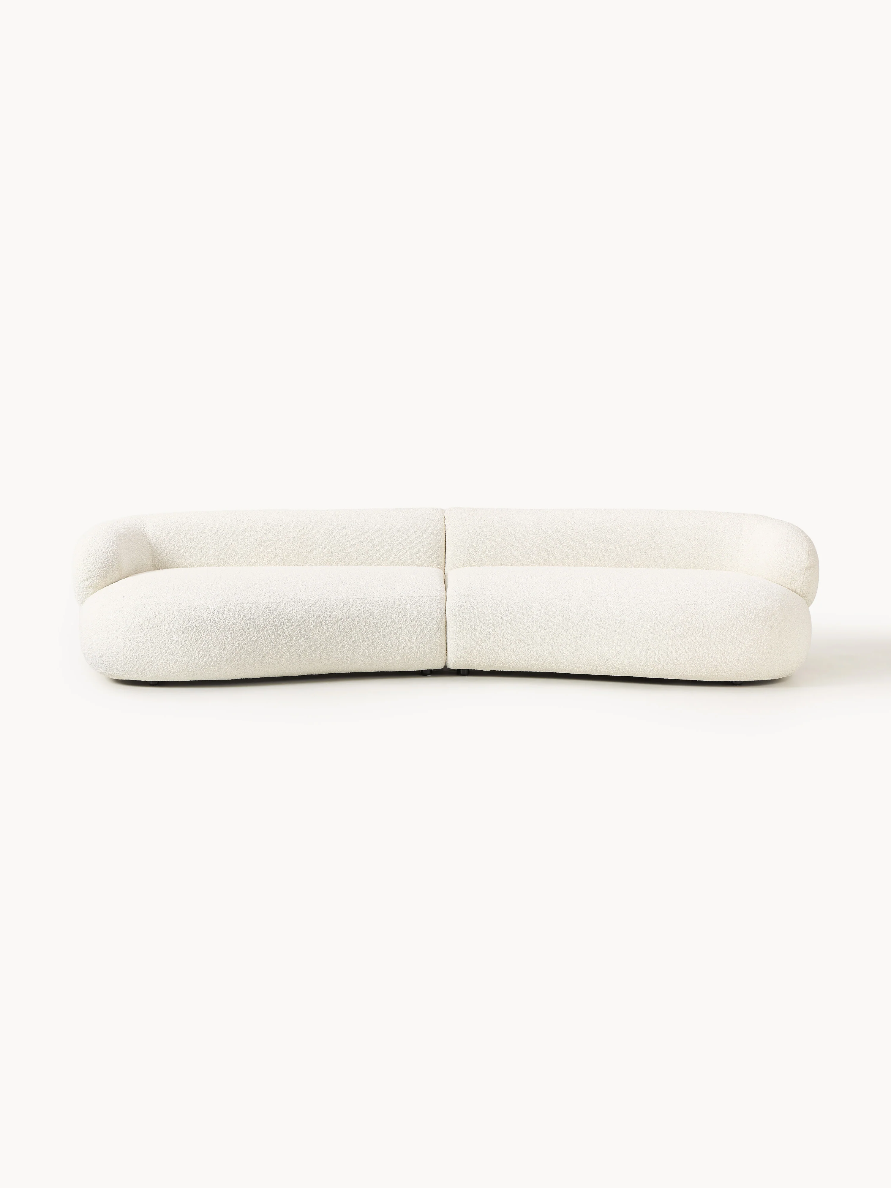 Bouclé-Sofa Alba (4-Sitzer)