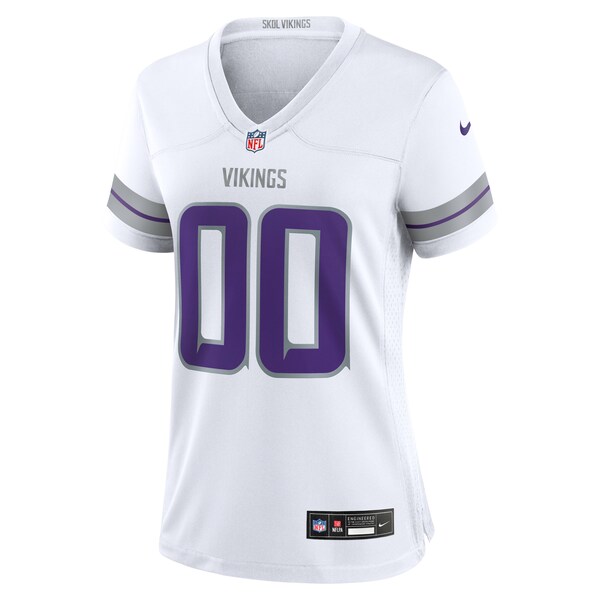 Minnesota Vikings Nike Women's Alternate Custom Game Jersey - White