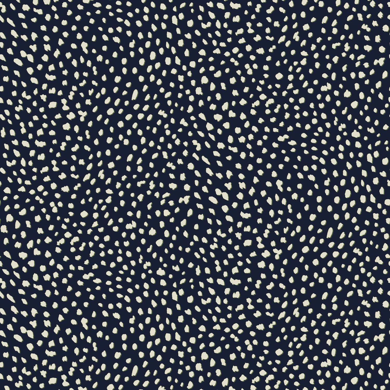 Joules Vliesbehang - Guinea Spot French - Blauw - 10mx52cm