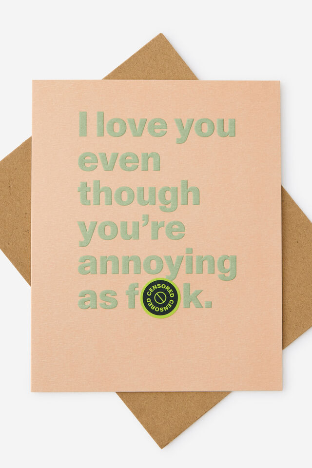 Premium Love Card