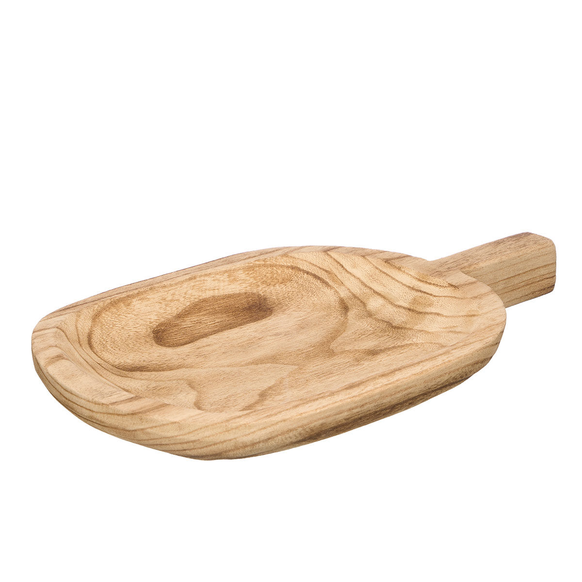 Tábua Bege De Madeira Queimada 40x24cm