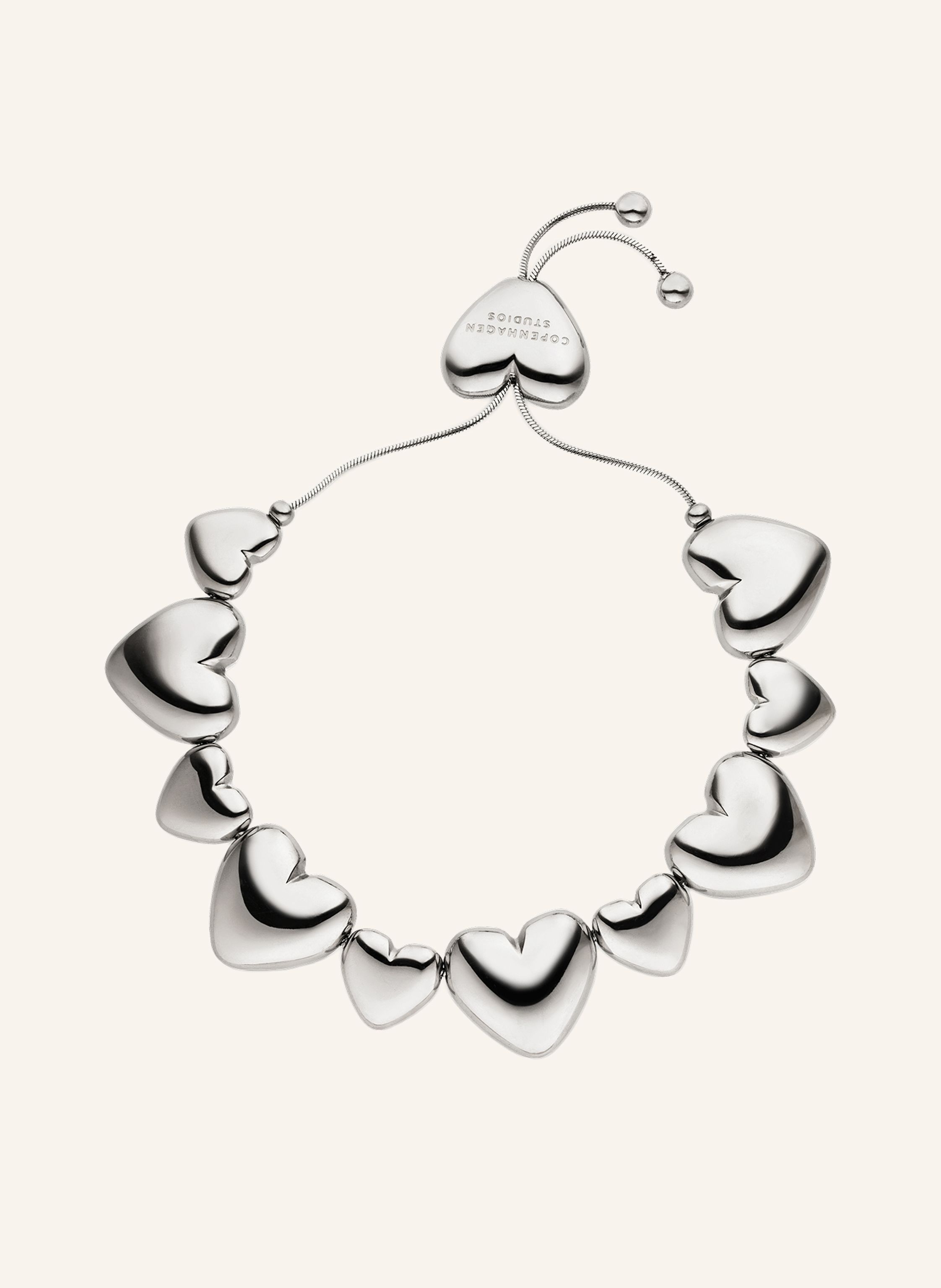 COPENHAGEN STUDIOS Armband aus Edelstahl