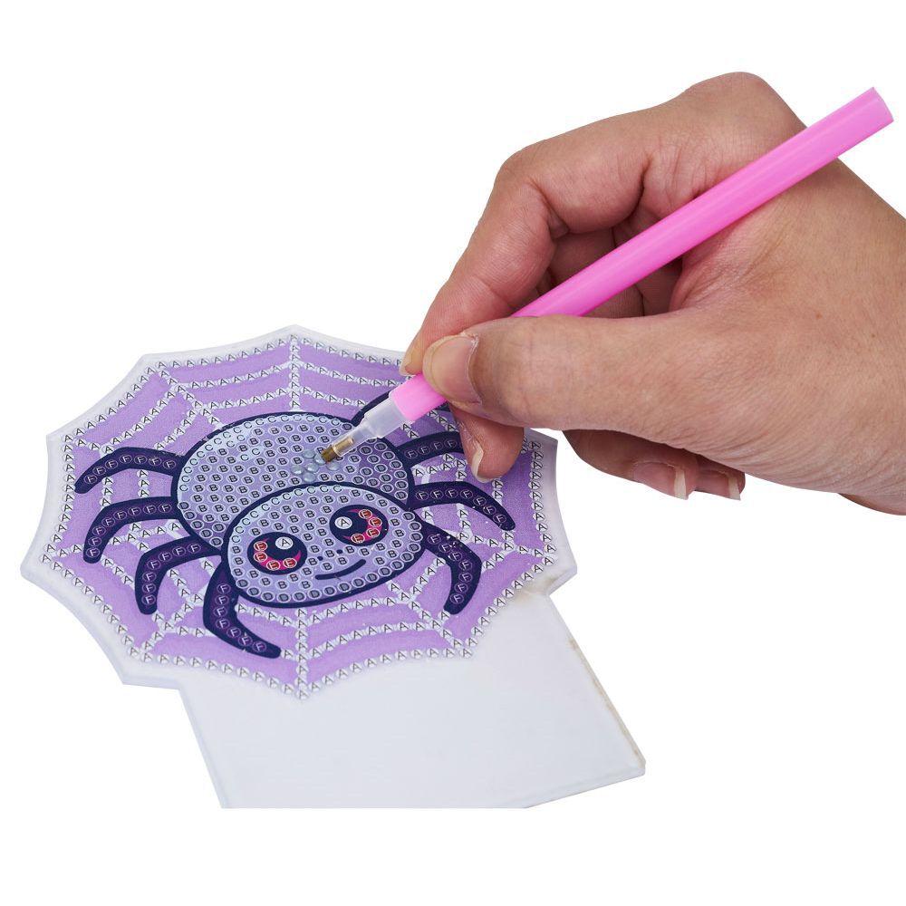 Kit décoration Halloween broderie diamant lumineux