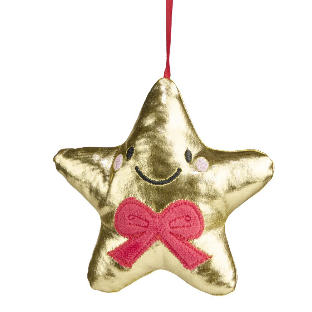Décoration de No&euml;l kawaii à suspendre H6cm (3 modèles)