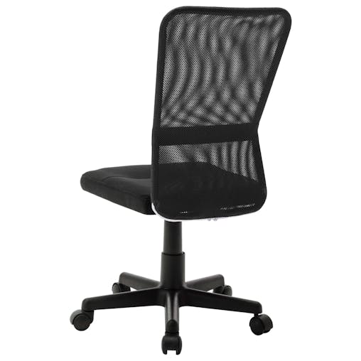 NNEVL Office Chair Black 44x52x100 cm Mesh Fabric