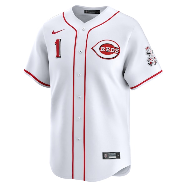 Cincinnati Reds Nike #1 Dad Home Limited Jersey - White
