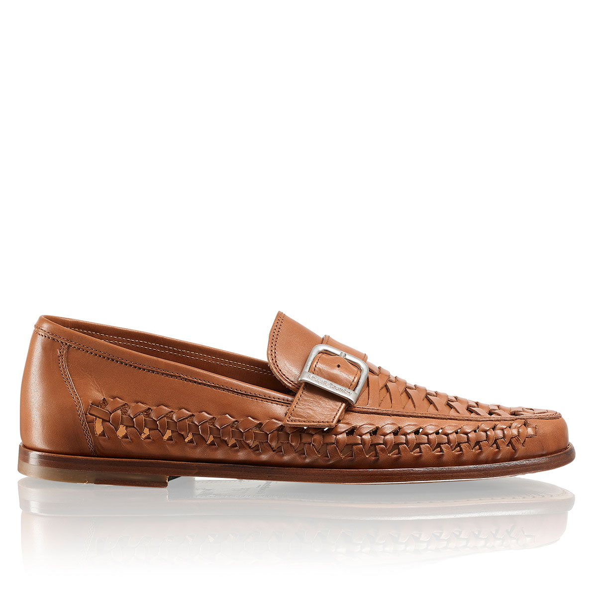 Russell & Bromley UPGRADE Woven Monk Strap