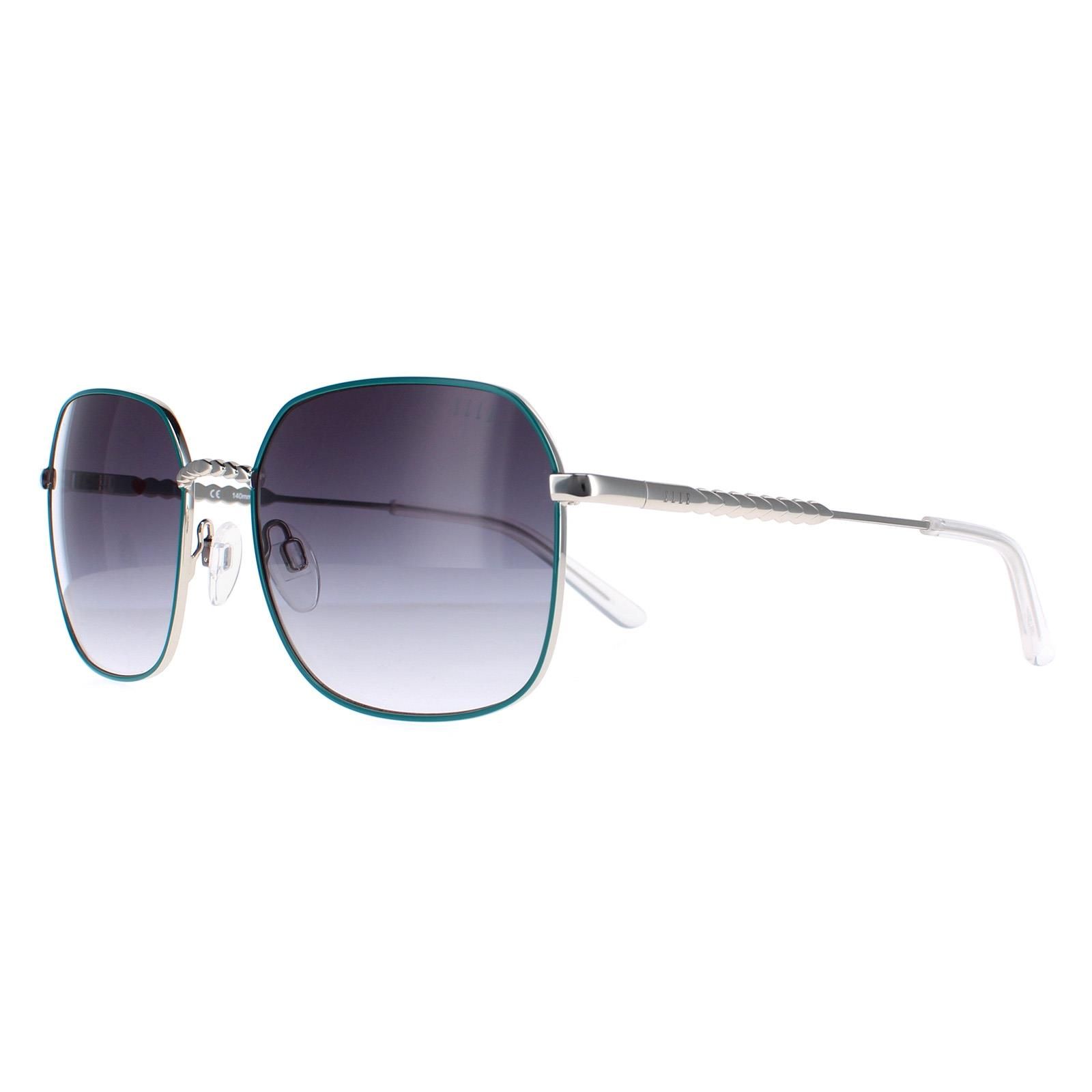 ELLE Square Green Blue Grey Gradient 14911