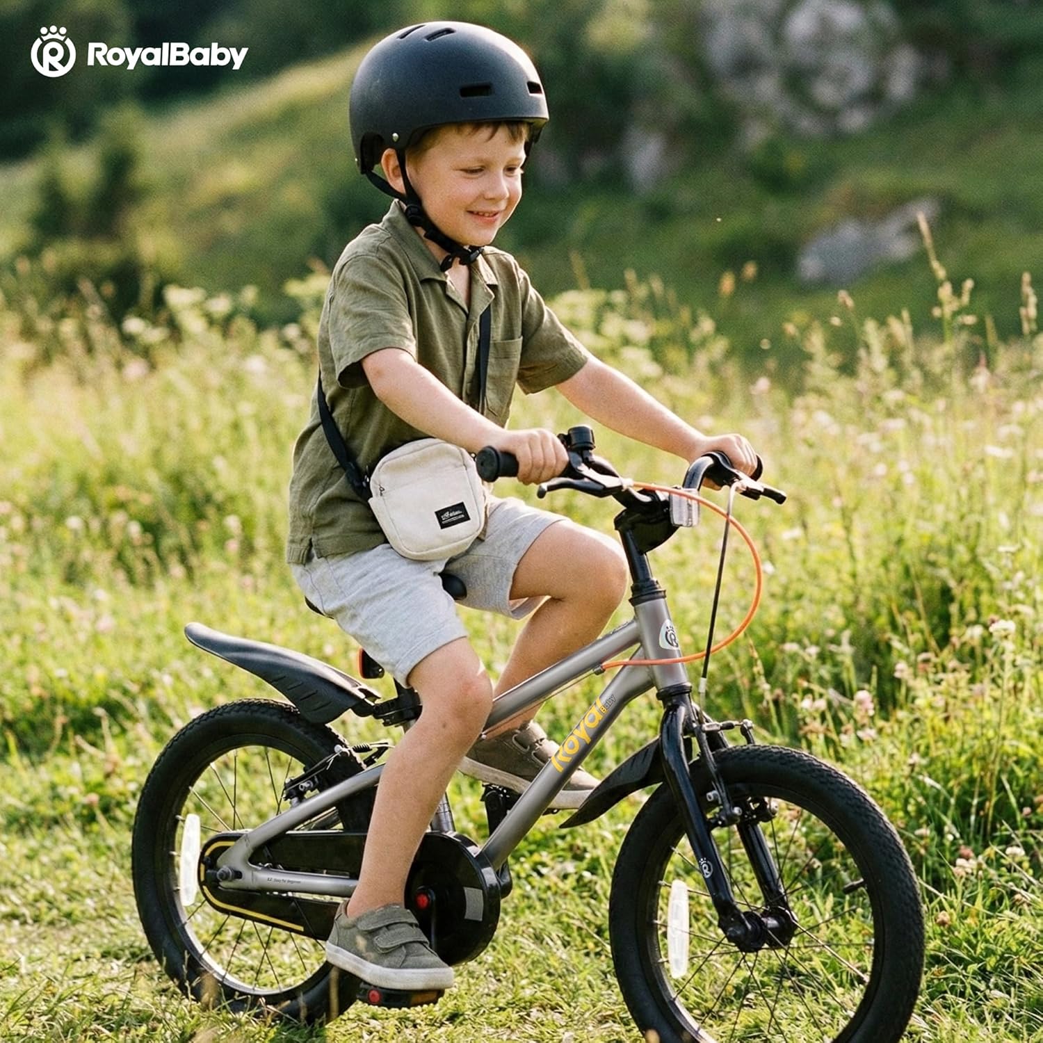 RoyalBaby EZ Fride Kids Bike 16 18 20 Inch  Lightweight Aluminum 2-in-1 Balance to Pedal Bike with One-Key Switch for Boys Girls Ages 4+