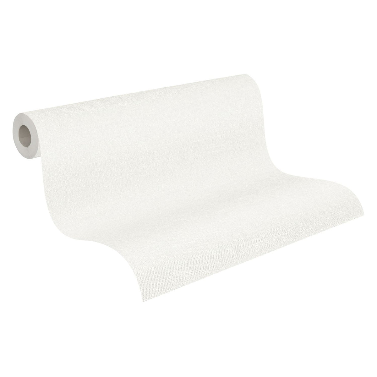 Livingwalls behang effen wit - 53 cm x 10.05 m - AS-389731