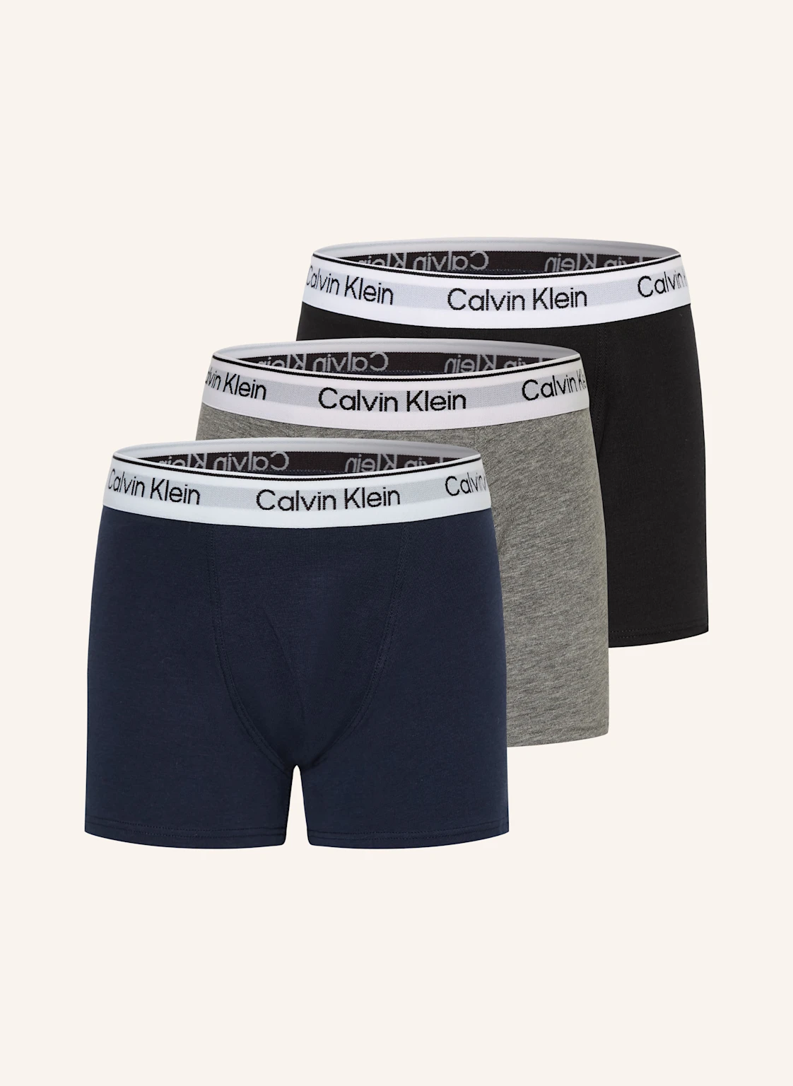 Calvin Klein 3er-Pack Boxershorts ICON COTTON STRETCH