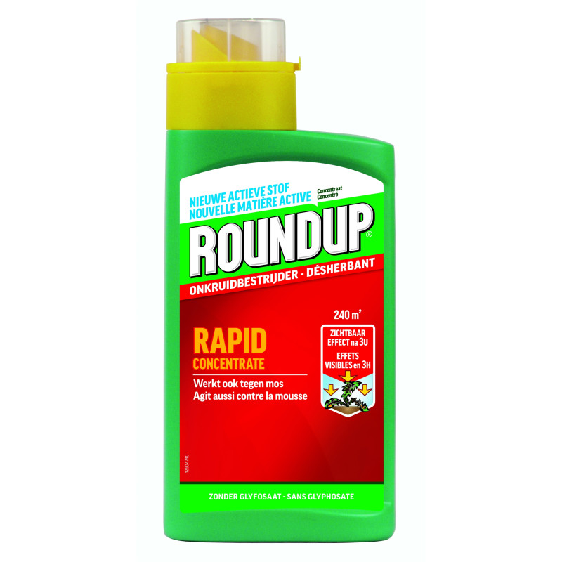 Désherbant et anti-mousse Rapid Concentrate 0,54 L ROUNDUP