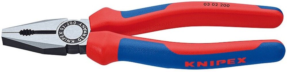 KOMBINASJONSTANG KNIPEX RØD/BLÅ 200MM