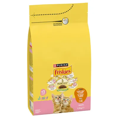 PURINA Friskies Junior Cat with Chicken, Turkey & Vegetables