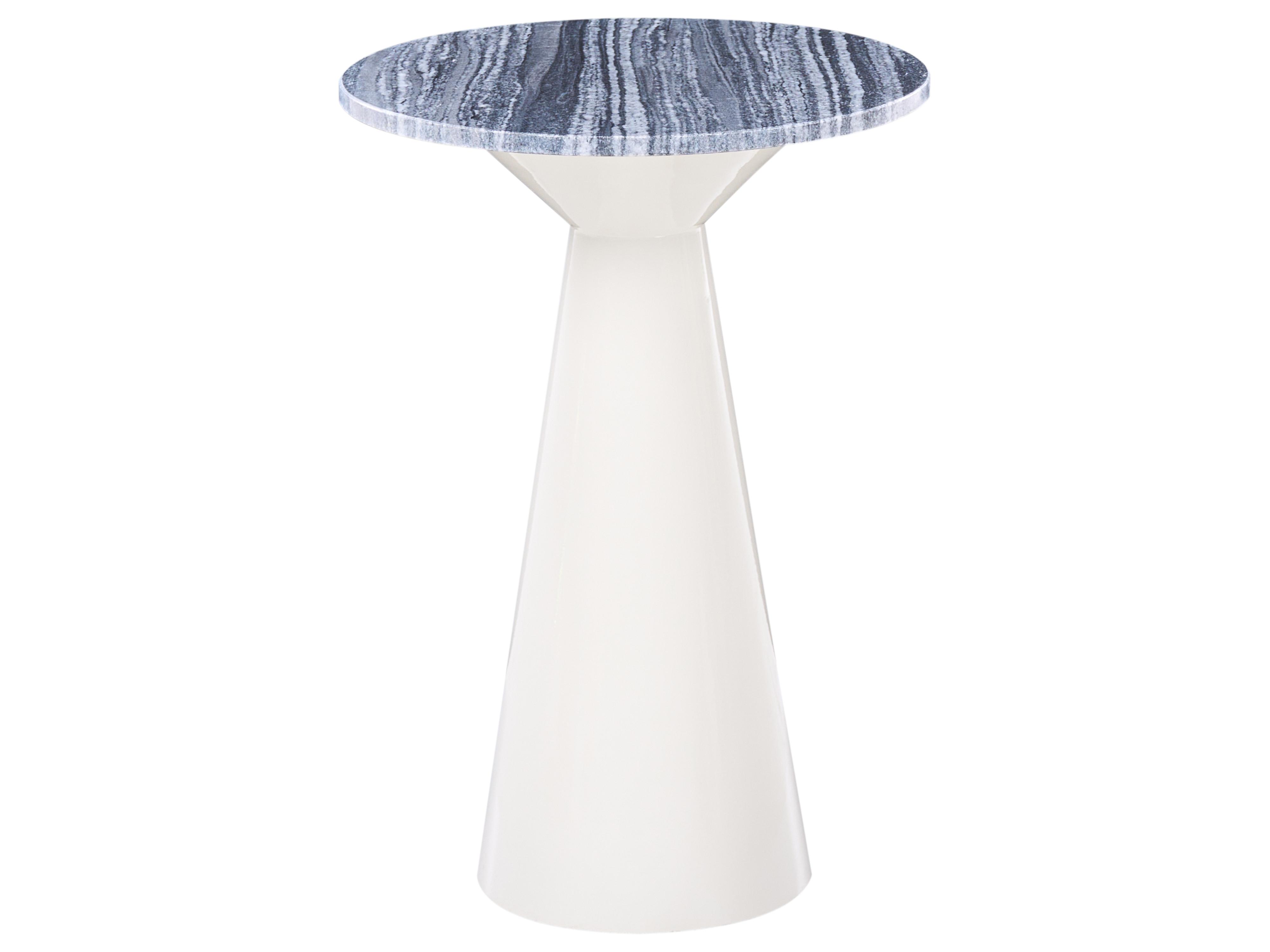 Side Table AMISTAD Metal White