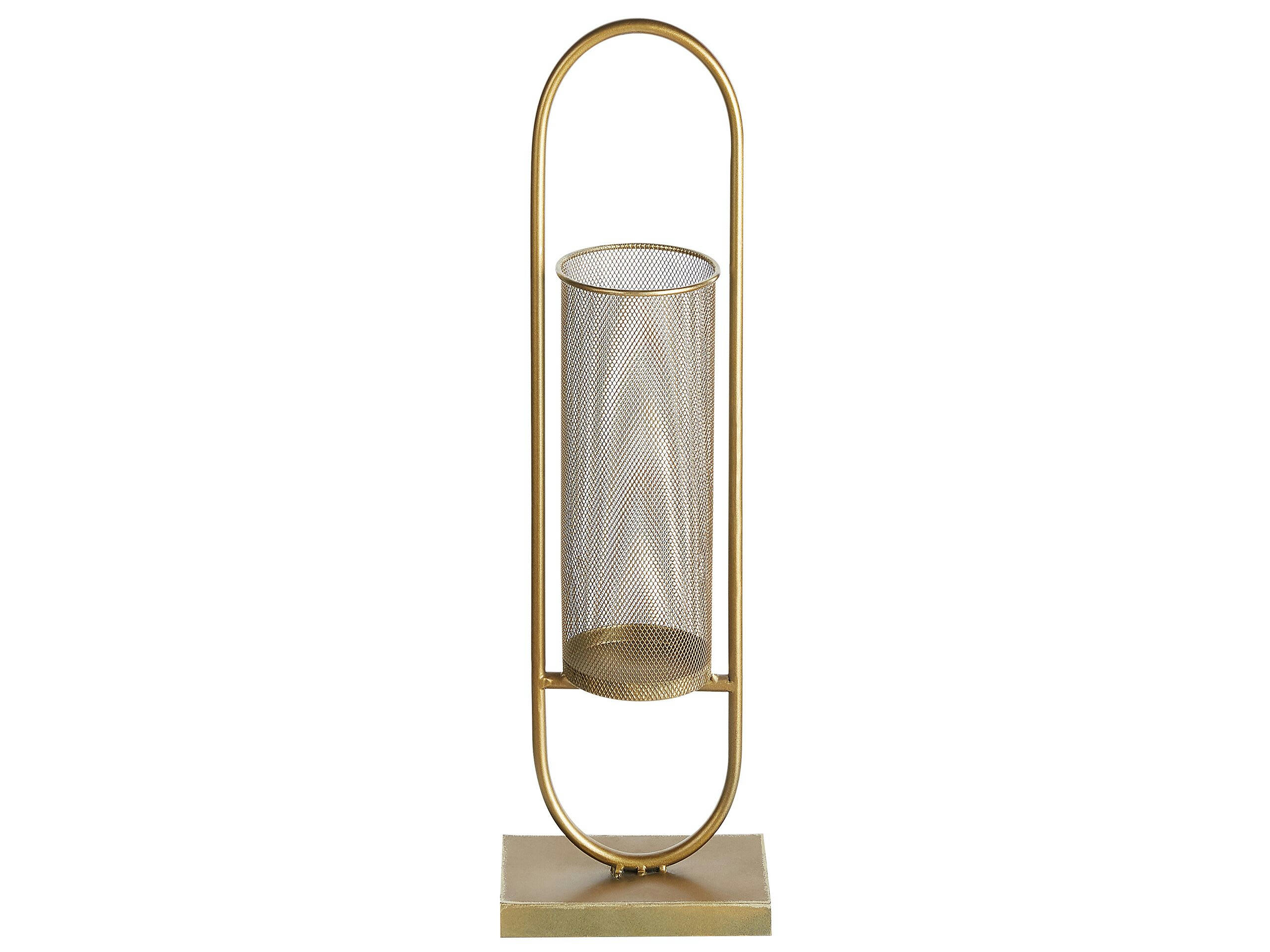 BOHOL - Bougeoir en métal doré 73 cm