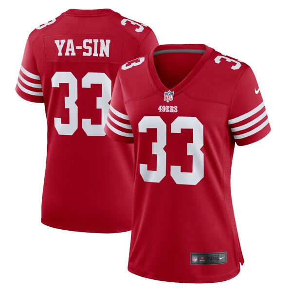 Rock Ya-Sin San Francisco 49ers Nike Women's Team Game Jersey -  Scarlet