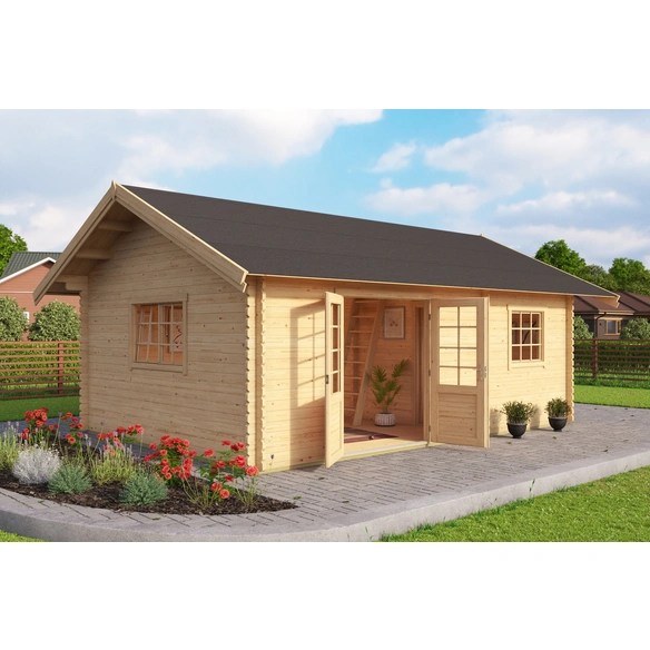 Gartenhaus »Colorado«, Holz, BxHxT: 675 x 331 x 390 cm (Außenmaße inkl. Dachüberstand)