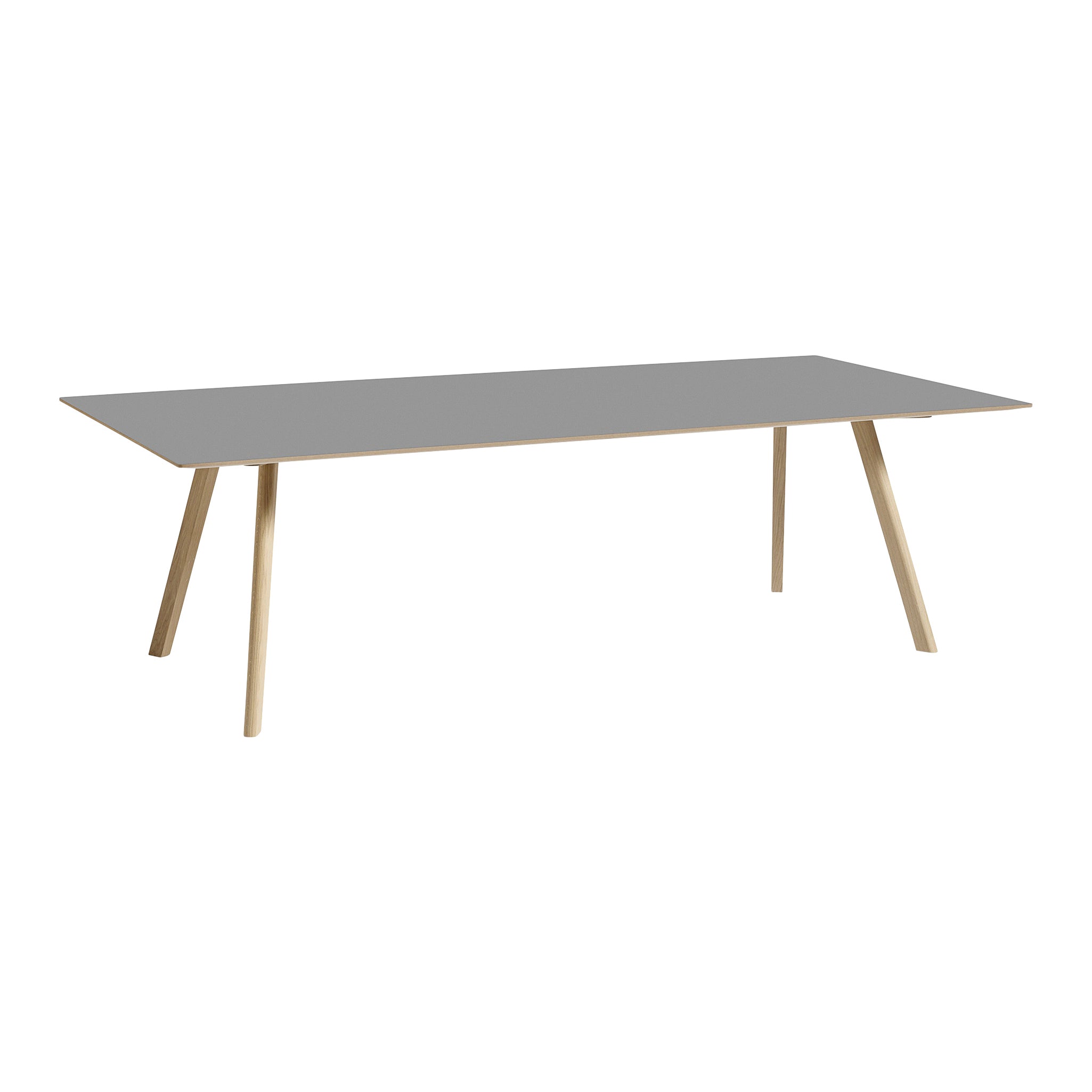 HAY CPH30 2.0 Eettafel - Eikenhout frame Grey linoleum