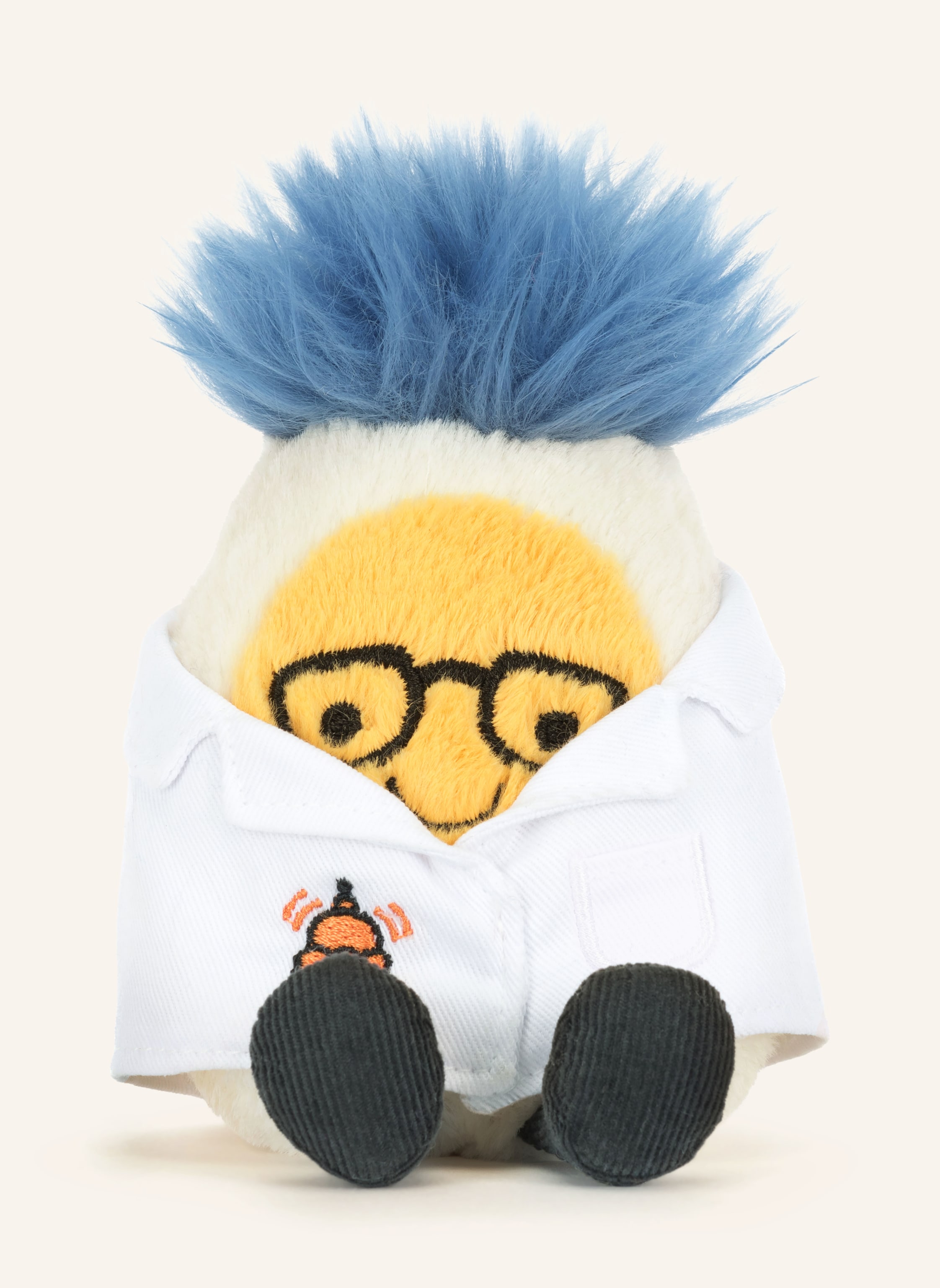 Jellycat Plüsch-Spielzeug AMUSEABLES BOILED EGG SCIENTIST