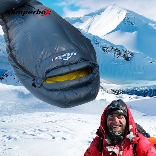 NNETM Arctic Dreamer Winter Sleeping Bag - Dark Blue