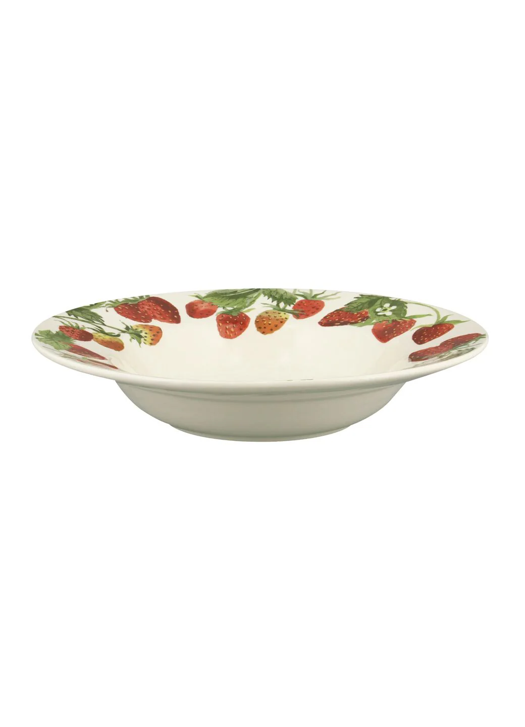 Strawberries Dessert Plate