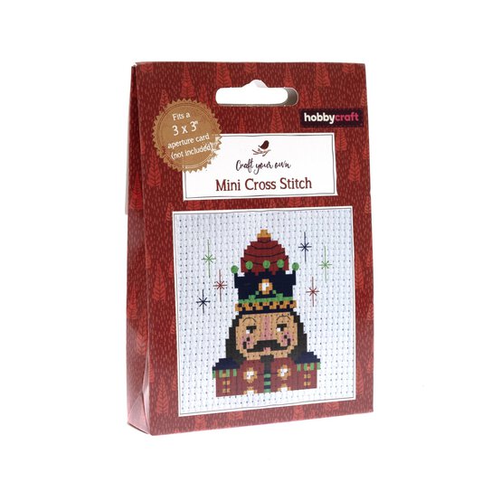 Nutcracker Mini Cross Stitch Kit