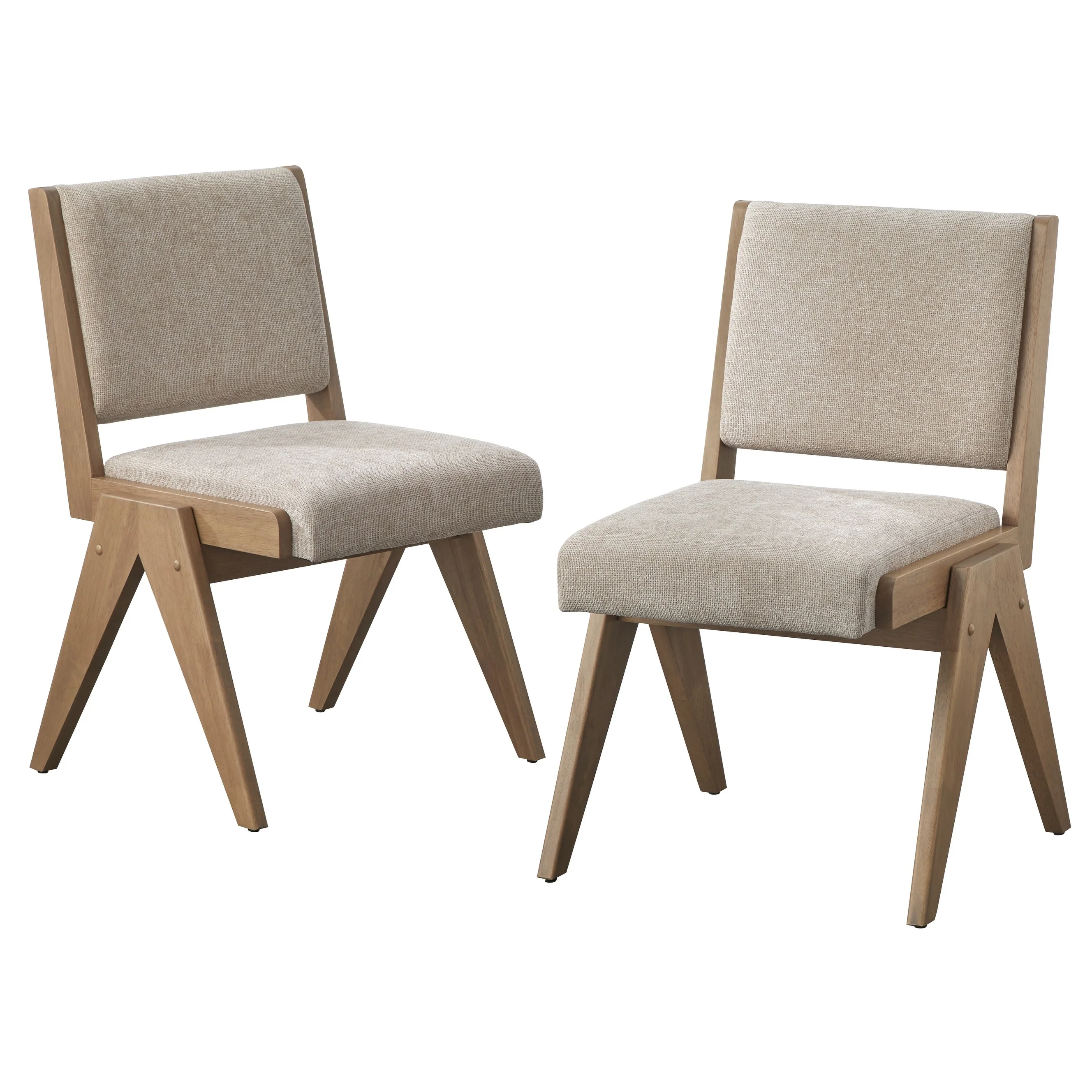 Lifestorey Baywood Solid Wood 5-Piece Dining Set