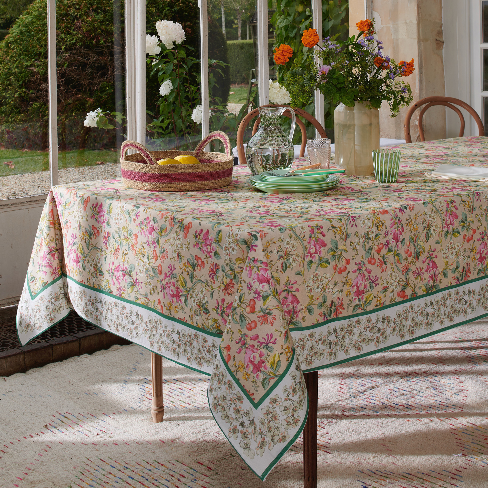 Lot de 2 sets de tableSous les cerisiers