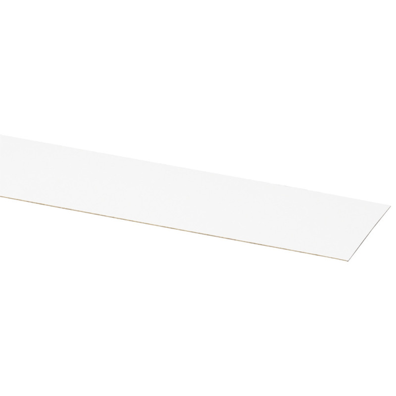 Bande de chant pour plan de travail blanc 2,8 cm 2 pièces CANDO