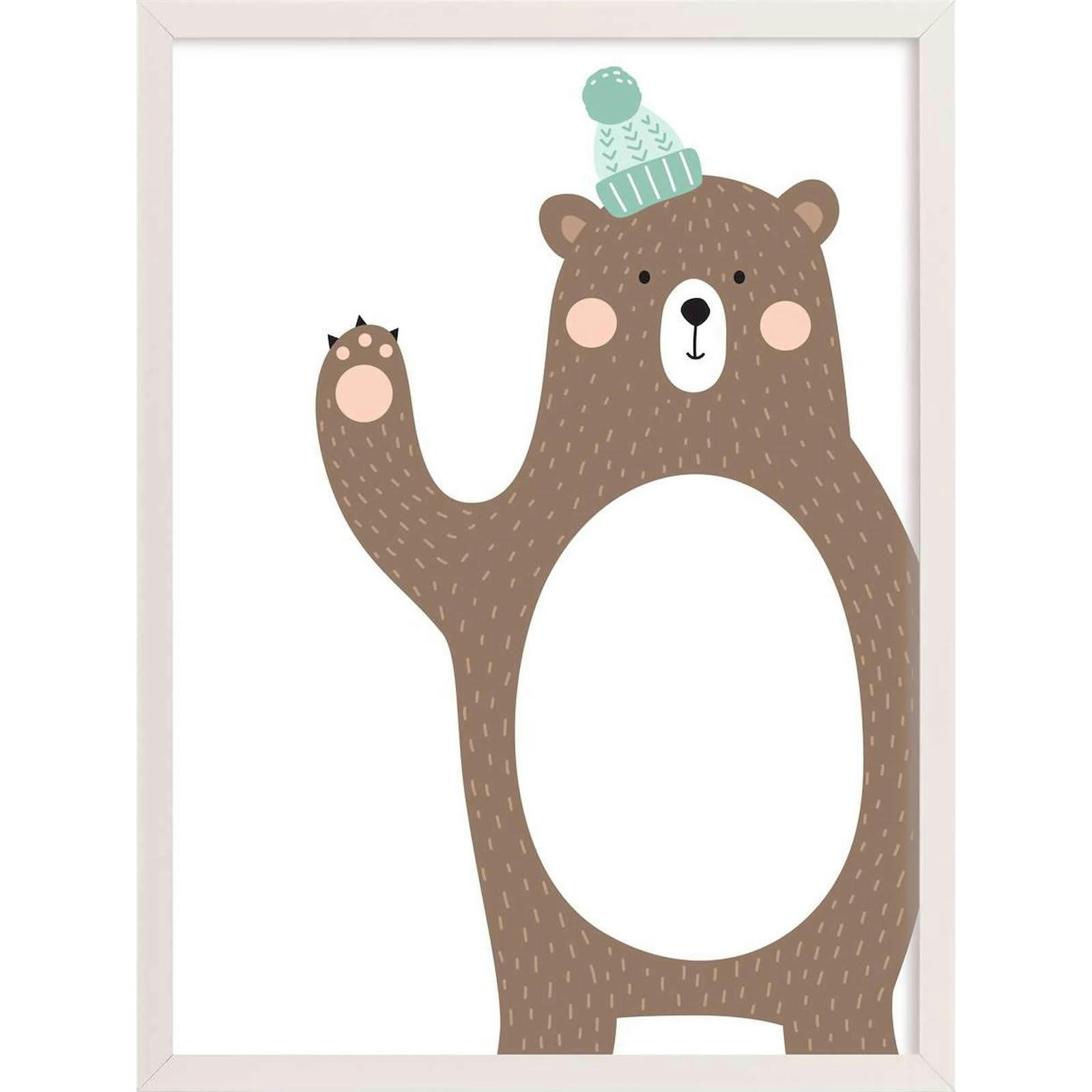 FOREST FRIENDS - Tableau Enfants Bois Marron
