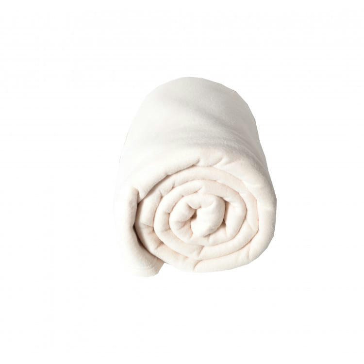 TEDDY - Couverture polyester lin 180x220 cm