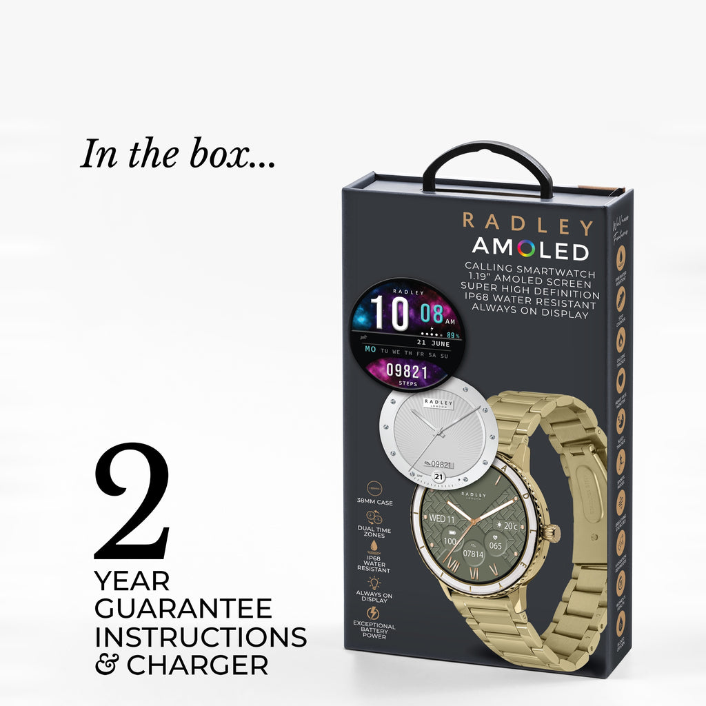 Series 57 - Smart Watch With Gold Bracelet