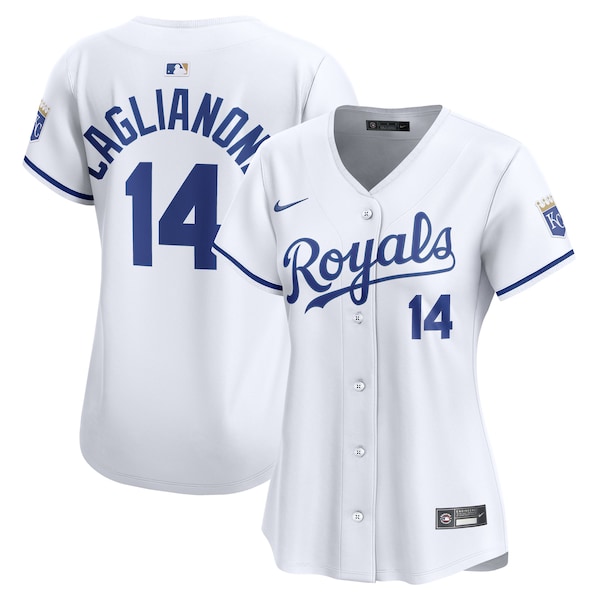 Jac Caglianone Kansas City Royals Nike Women's Home Limited Player Jersey - White