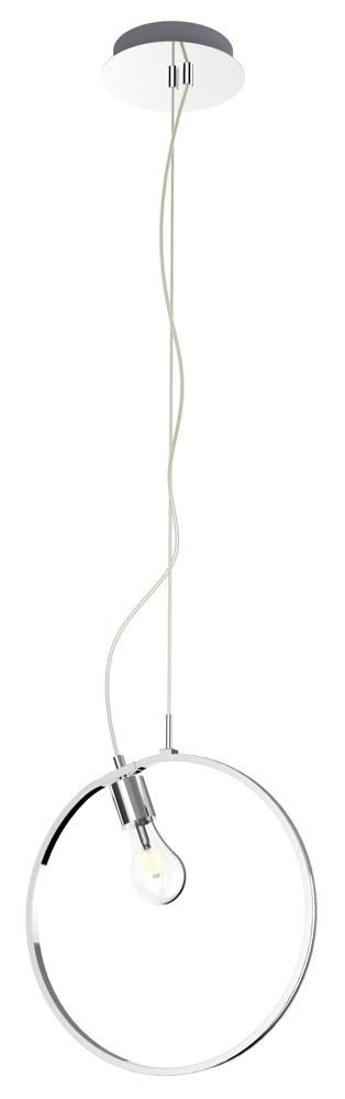 Lampa wisząca chromowana-czarna SKIROS 2xE27x wym: 120x36x15 cm Candellux