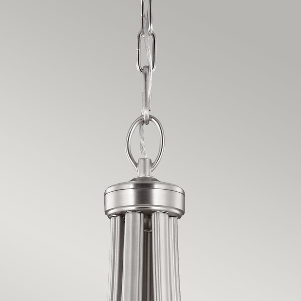 Żyrandol satynowy nikiel Vintner 9xE27x60W wym:310,4x81,7x81,7 Feiss