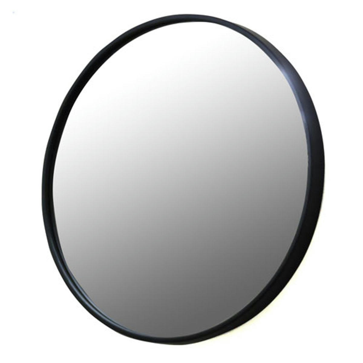 SOHO - Miroir rond -60.000x0.000 cm - Noir - Métal