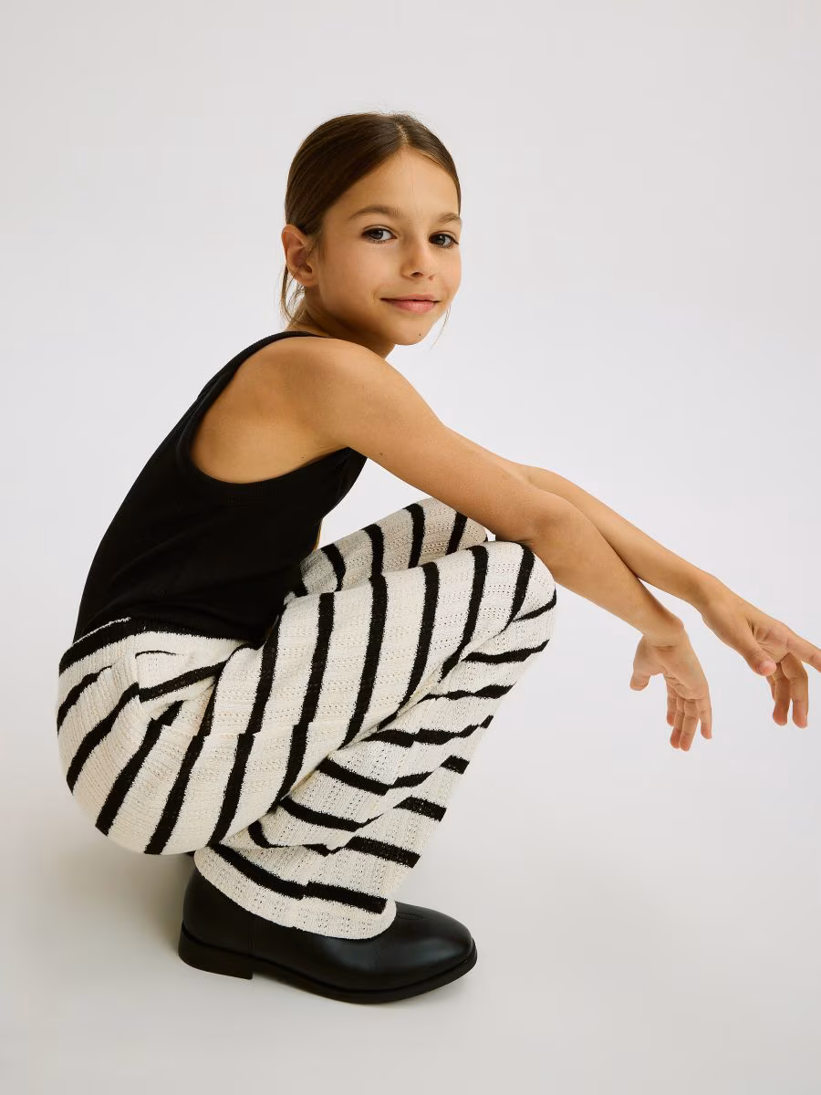 Loose Striped Trousers