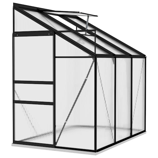 NNEVL Greenhouse Anthracite Aluminium 3.97 m&sup3;