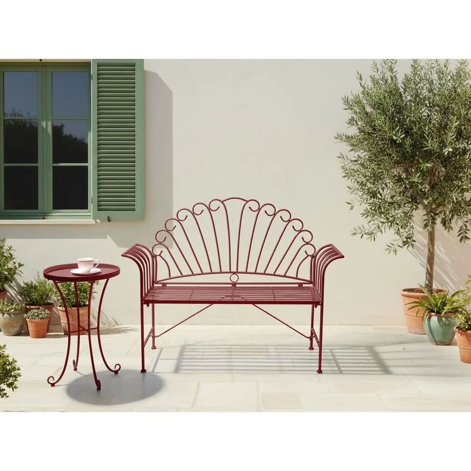 CAVINIA - Bistroset voor 2 - Bordeaux - IJzer