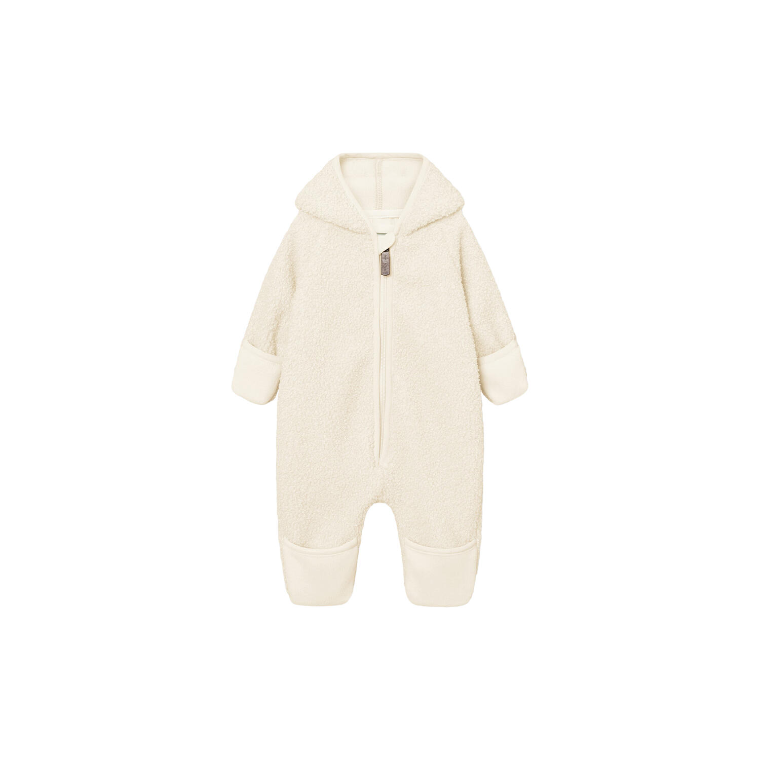MATADEL Teddyfleece Jumpsuit, angora cream