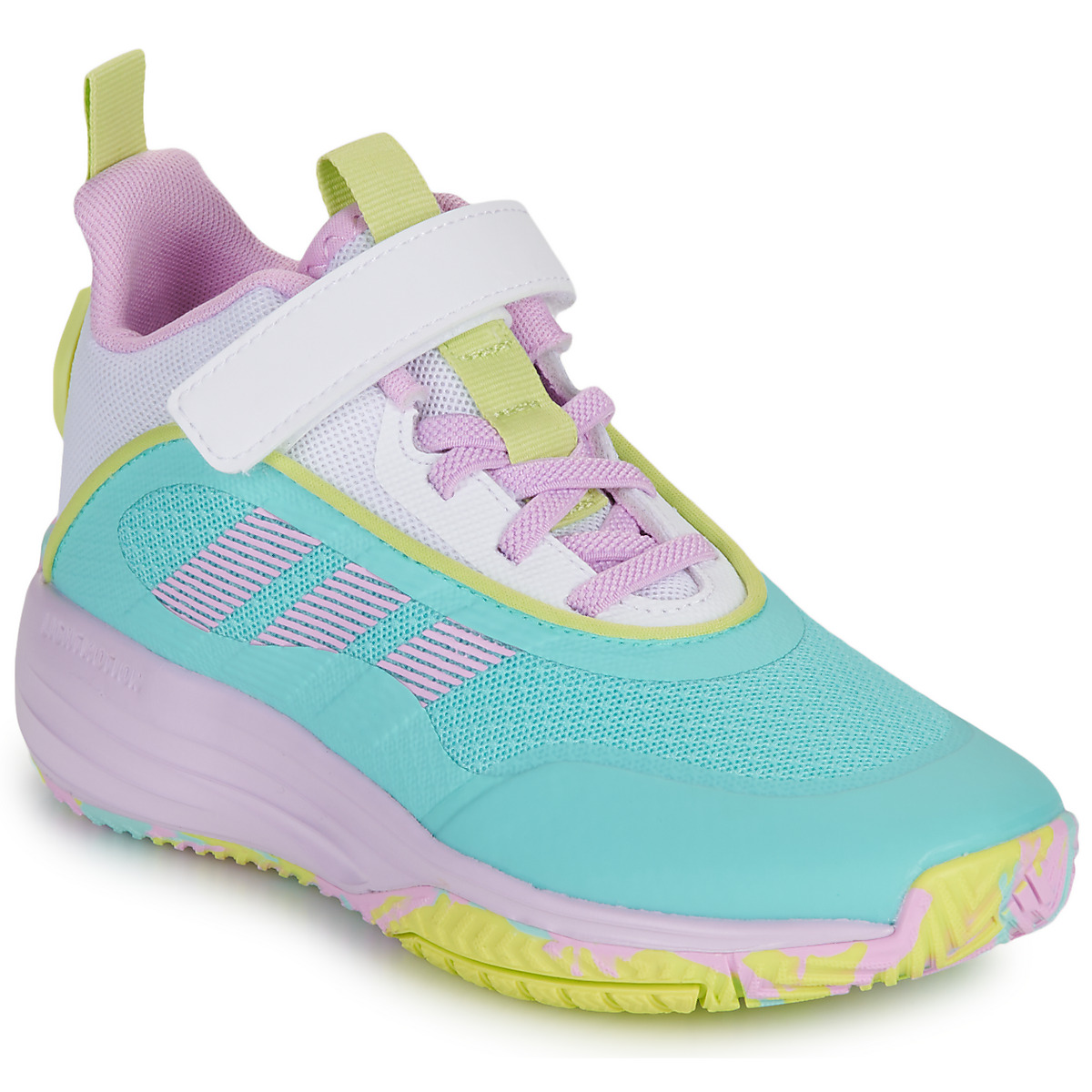 adidas - OWNTHEGAME 3.0 K - Green / Violet
