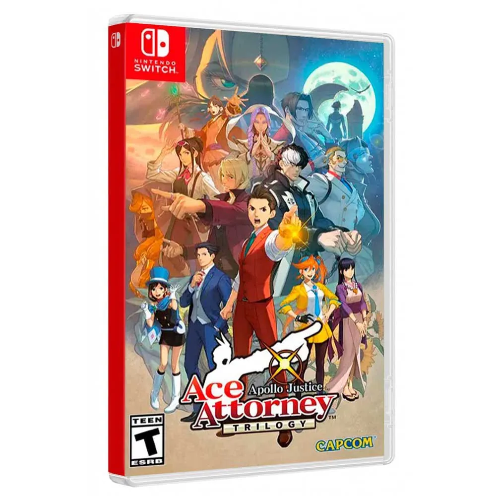 Nintendo Switch Apollo Justice Ace Attorney Trilogy Import USA