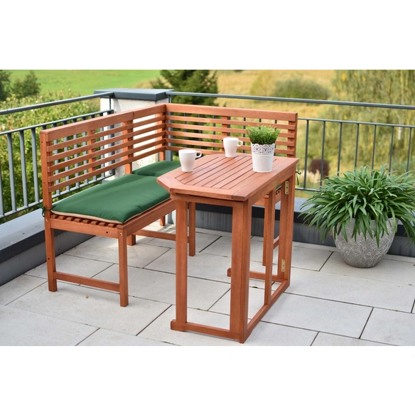 Eckbank »Eckbank«, 2 tlg., 3 Sitzplätze, Eukalyptus